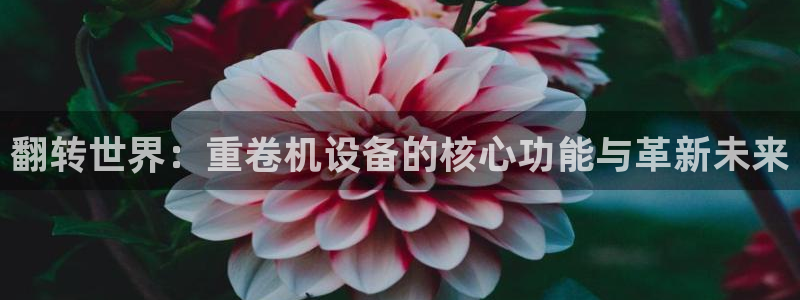 盈顺棋牌娱乐室电话地址：翻转世界：重卷机设备的核心功能与革新