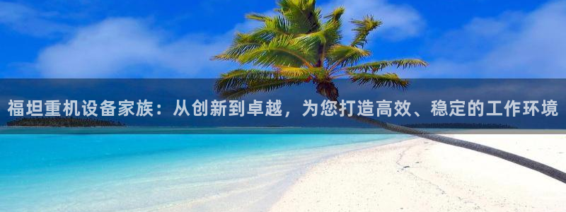 清远顺盈娱乐集团怎么样：福坦重机设备家族：从创新到卓越，为您
