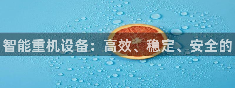 顺盈娱乐下载安装手机版：智能重机设备：高效、稳定、安全的